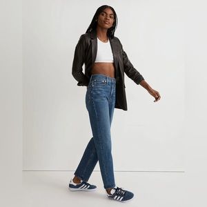 Madewell Perfect Vintage Straight Jean in Mayfield Wash NG251 Size 28